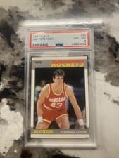 1987 Fleer #86 Jim Peterson PSA 8