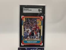 1986-87 Fleer #82	Akeem Olajuwon (RC) - SGC 9