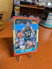 Terry Cummings 1986-87 Fleer basketball Card #20 Milwaukee Bucks Ex-Mt
