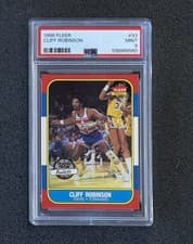 1986 Fleer Basketball - #93 Cliff Robinson - PSA 9 (Newly Graded)