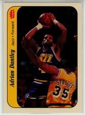 1986-87 Fleer Basketball Stickers Adrian Dantley #3 NM+