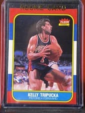 1986-87 Fleer #115 Kelly Tripucka Rookie NM