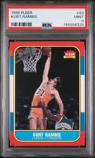 1986 FLEER #89 KURT RAMBIS PSA 9
