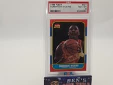 1986-87 Fleer #121 Dominique Wilkins (RC) - PSA 8