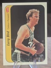 1986-87 Fleer Stickers Larry Bird #2 Boston Celtics 