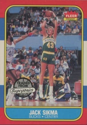Jack Sikma - 1986 Fleer #102