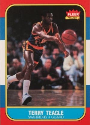 Terry Teagle - 1986 Fleer #107