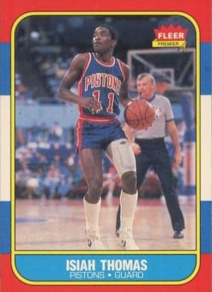 Isiah Thomas - 1986 Fleer #109