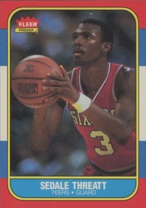 Sedale Threatt - 1986 Fleer #112