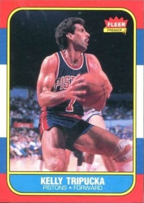Kelly Tripucka - 1986 Fleer #115