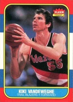 Kiki Vandeweghe - 1986 Fleer #117