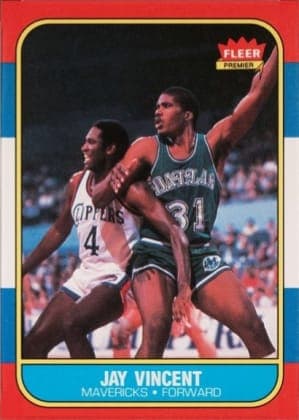 Jay Vincent - 1986 Fleer #118