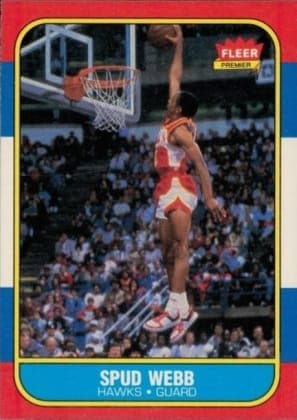 Spud Webb - 1986 Fleer #120