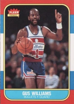 Gus Williams - 1986 Fleer #124