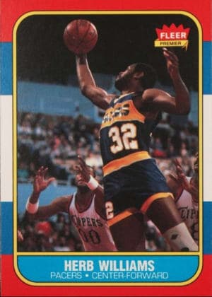 Herb Williams - 1986 Fleer #125