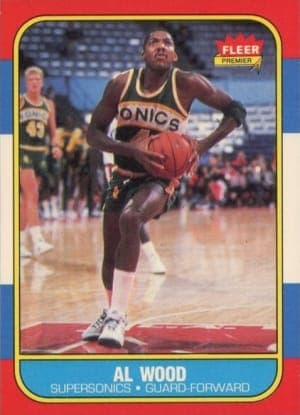 Al Wood - 1986 Fleer #128