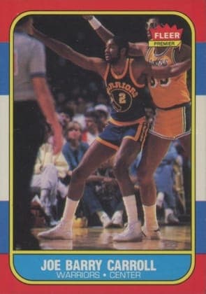 Joe Barry Carroll - 1986 Fleer #14