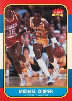 Michael Cooper - 1986 Fleer #17