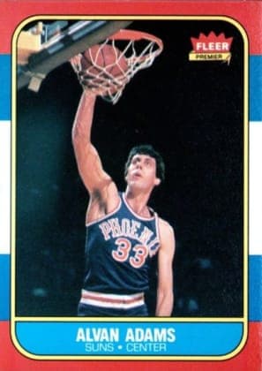 Alvan Adams - 1986 Fleer #2
