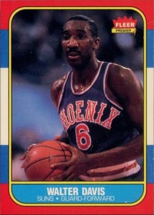 Walter Davis - 1986 Fleer #23