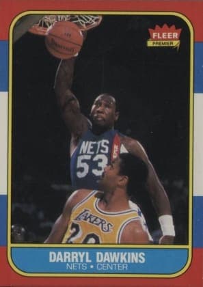Darryl Dawkins - 1986 Fleer #24