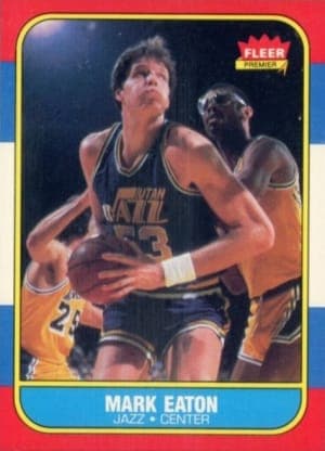 Mark Eaton - 1986 Fleer #28