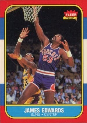 James Edwards - 1986 Fleer #29