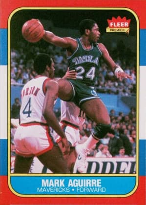 Mark Aguirre - 1986 Fleer #3