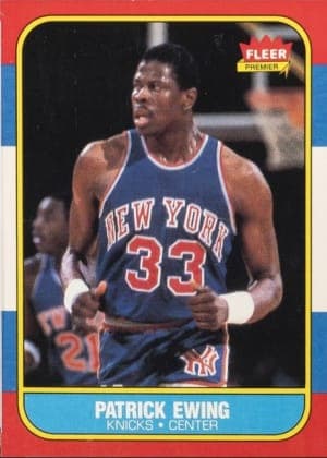 Patrick Ewing - 1986 Fleer #32