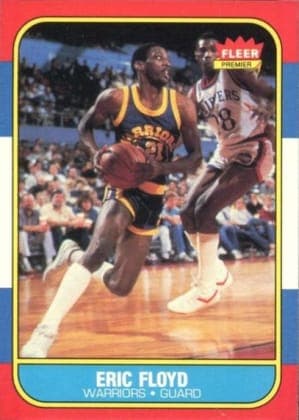 Sleepy Floyd - 1986 Fleer #34