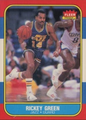 Rickey Green - 1986 Fleer #39