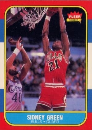 Sidney Green - 1986 Fleer #40