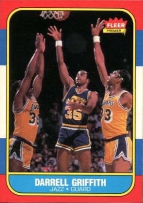 Darrell Griffith - 1986 Fleer #42
