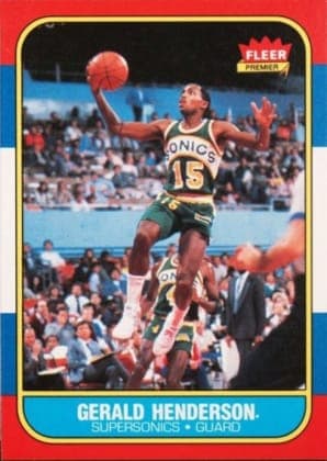 Gerald Henderson - 1986 Fleer #45