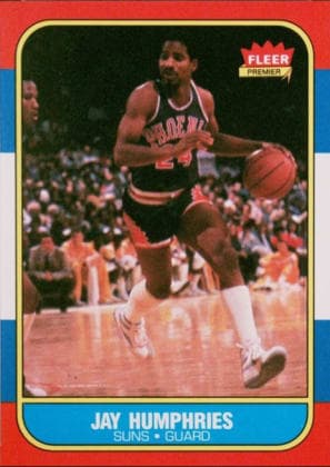 Jay Humphries - 1986 Fleer #49