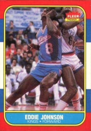 Eddie Johnson - 1986 Fleer #51