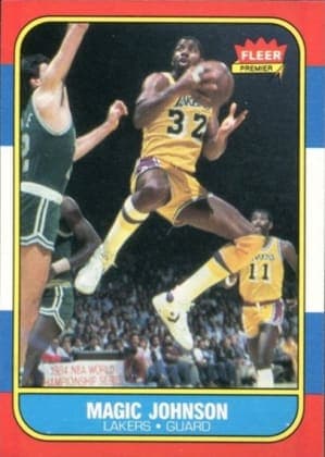 Magic Johnson - 1986 Fleer #53