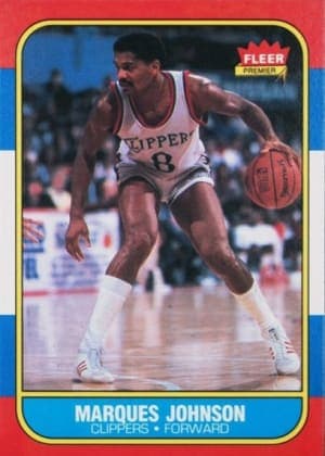 Marques Johnson - 1986 Fleer #54