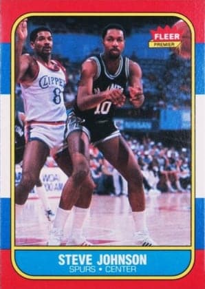 Steve Johnson - 1986 Fleer #55