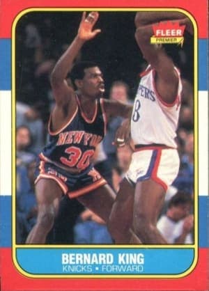 Bernard King - 1986 Fleer #60