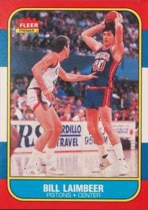 Bill Laimbeer - 1986 Fleer #61