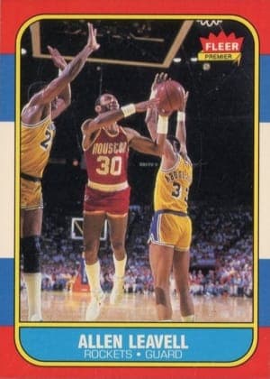 Allen Leavell - 1986 Fleer #62