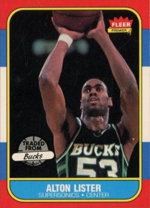 Alton Lister - 1986 Fleer #64