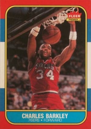 Charles Barkley - 1986 Fleer #7