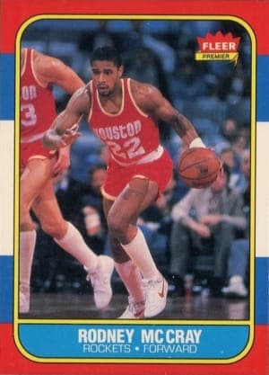 Rodney McCray - 1986 Fleer #71