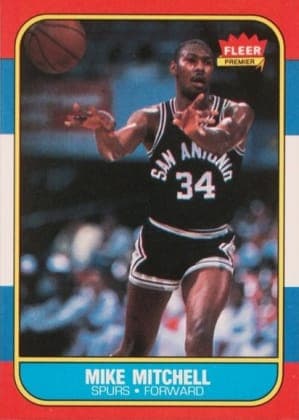 Mike Mitchell - 1986 Fleer #74