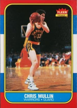 Chris Mullin - 1986 Fleer #77