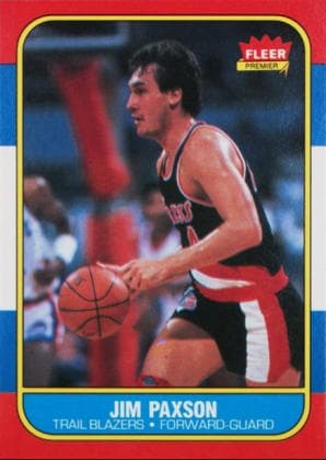 Jim Paxson - 1986 Fleer #85