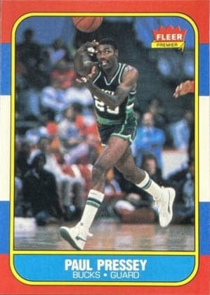 Paul Pressey - 1986 Fleer #88