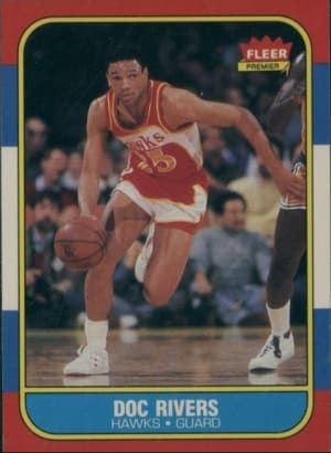 Doc Rivers - 1986 Fleer #91